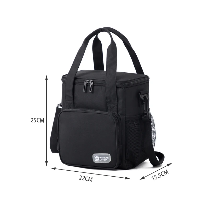 

8.5L Thermal Lunch Bag Women Portable Insulated Cooler Bags Bento Tote Travel Picnic Drink Food Storage Bag Camping Cooler Bags