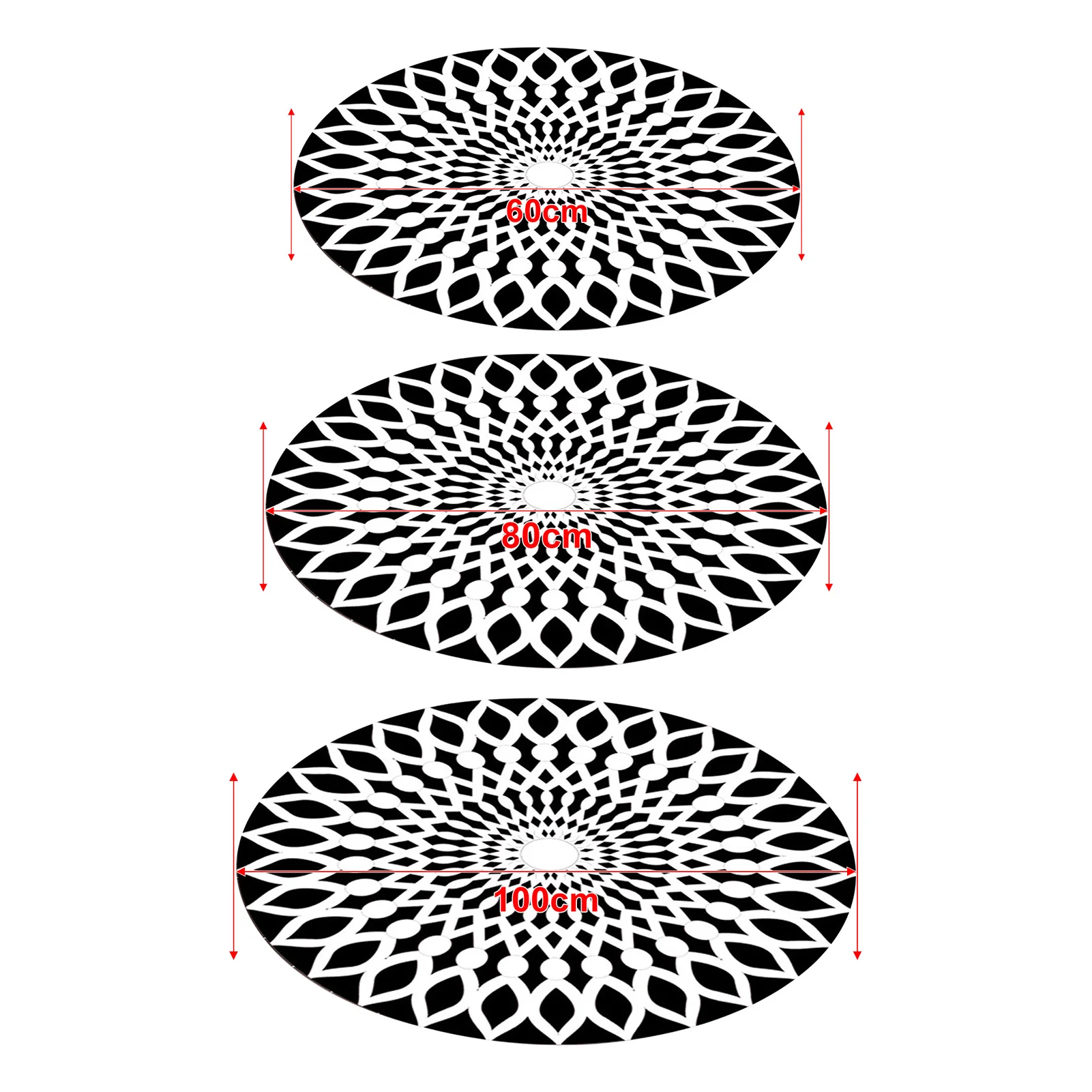 3D космический круглый ковер нескользящий коврик напольный для гостиной столовой