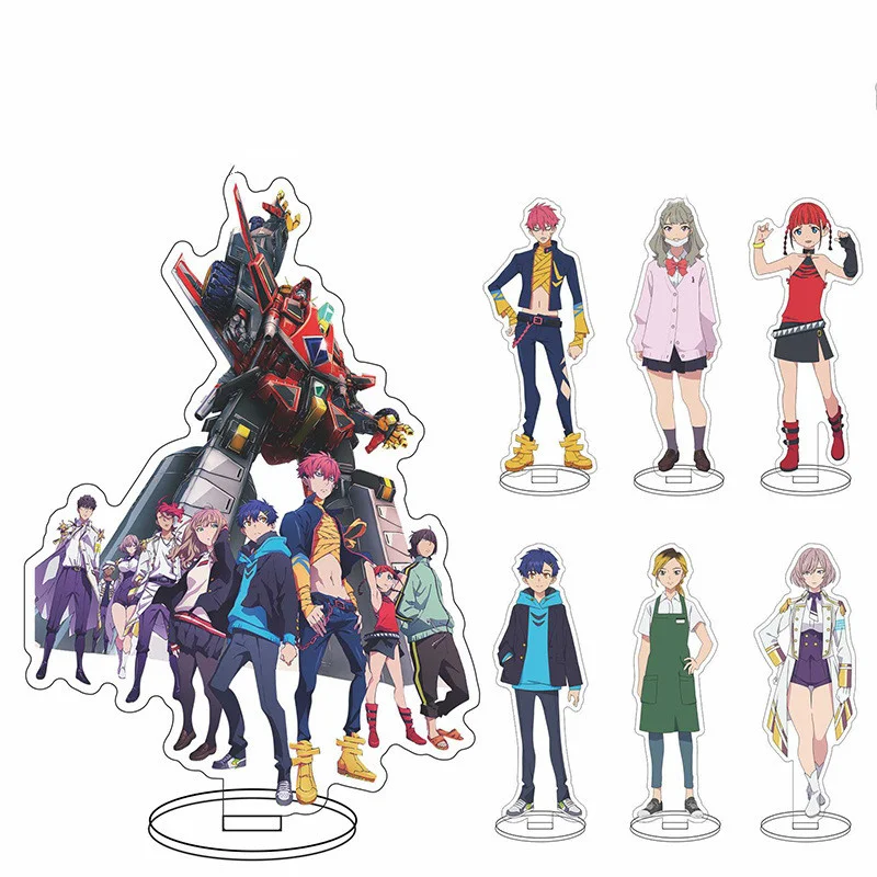 

Anime Ssss.Dynazenon Asanaka Yomogi Gauma Minami Yume Yamanaka Koyomi Cartoon Acrylic Stand Figure Model Plate Gift For Friend