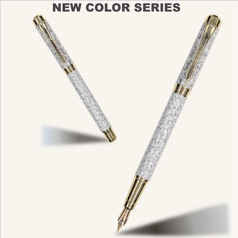 Ручка перьевая в Корейском стиле милый роскошный карандаш с металлическими