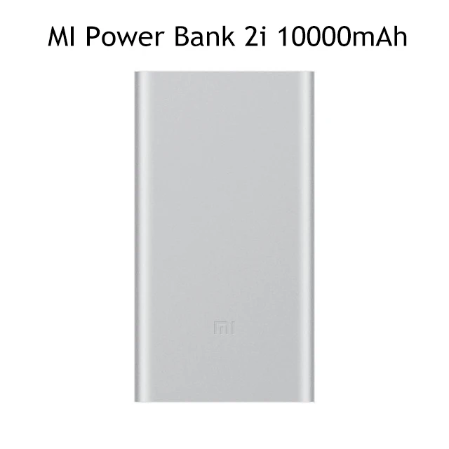 2i 10000mah Silver Xiaomi mi внешний аккумулятор, 3 порта 20000 мА/ч, быстрое зарядное устройство, внешний аккумулятор Xiao mi, 20000 мА/ч, внешний аккумулятор - Цвет: 2i 10000mah Silver