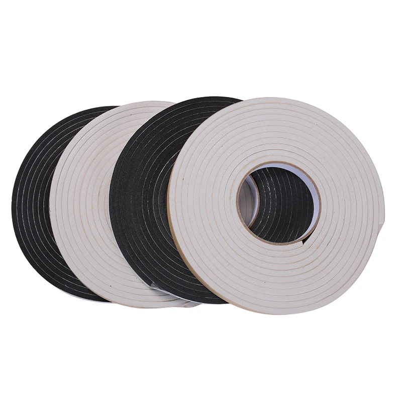 Толстая черная губчатая Резиновая полоса водонепроницаемая лента односторонняя