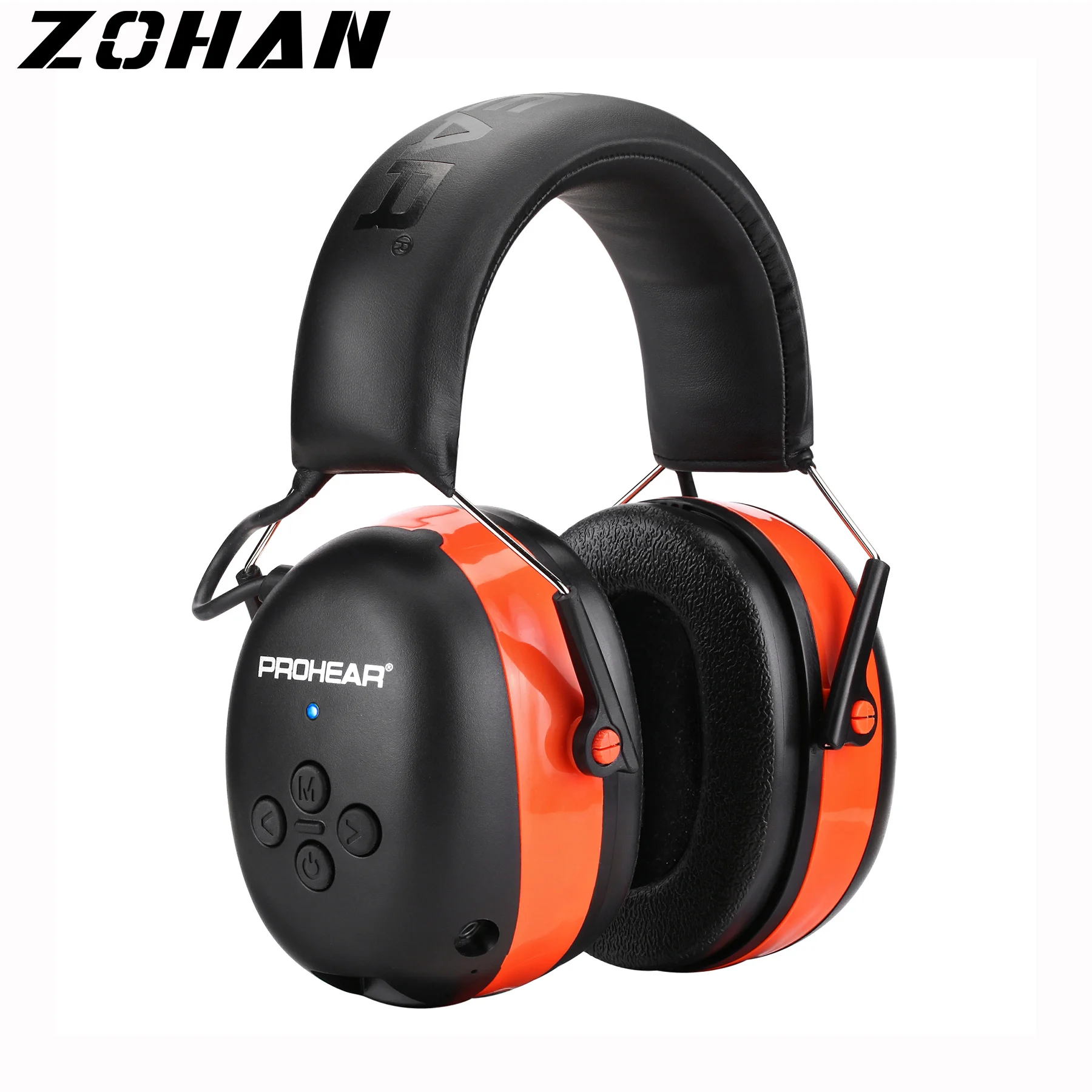 ZOHAN Bluetooth защитные наушники шумоподавление электронный защитный Тактический наушник для стрельбы NRR 25db для музыки - изображение