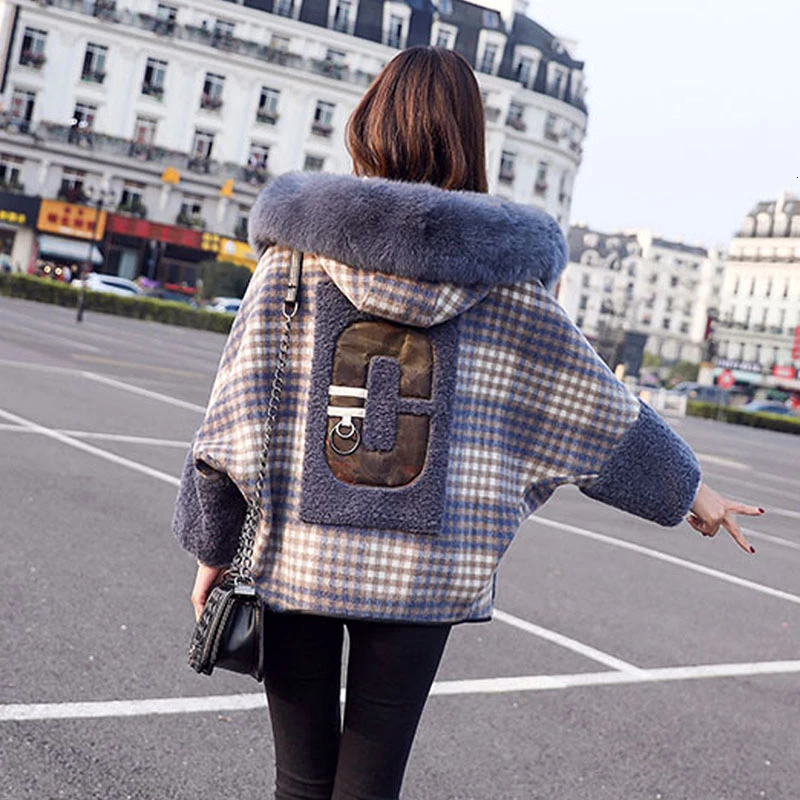 2020 женская зимняя куртка короткое пальто из искусственной шерсти толстое теплое