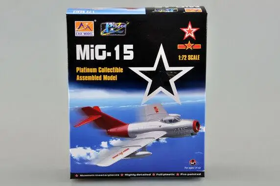 Трубач 37133 Easy Model 1/72 весы миг-15 Пластик готовой с трёхмерными чертёжами Новый |