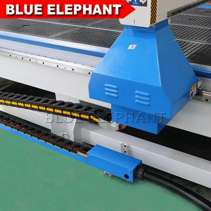 Фрезерный станок с ЧПУ Blue Elephant 6 кВт фрезерный 1530 Т образный стол