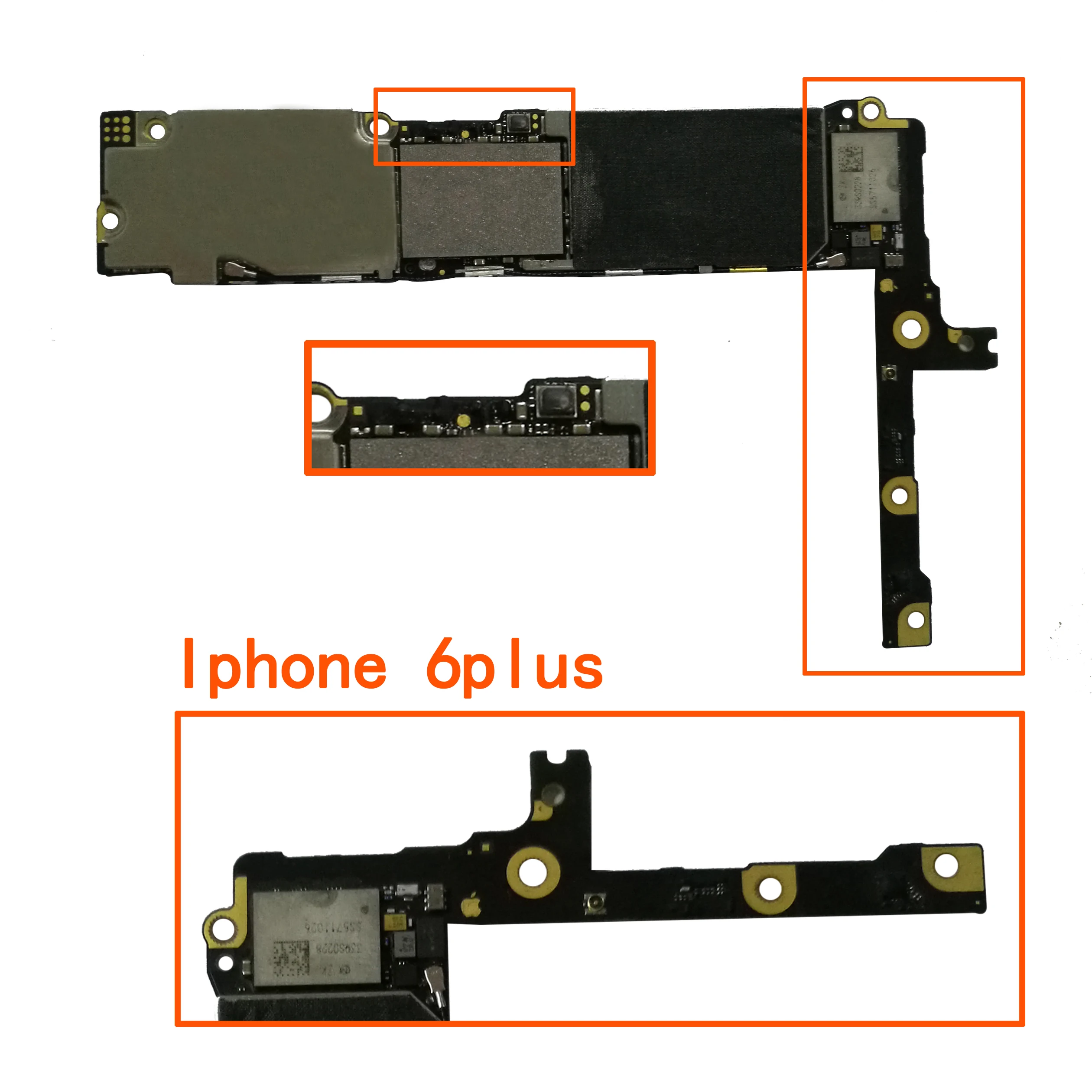 Заводская разблокированная для iphone 6 plus материнская плата с сенсорным ID/без
