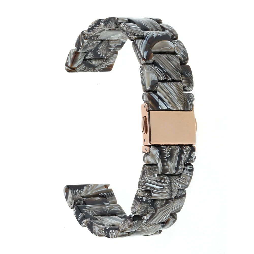 

Resin Watchband for Samsung Galaxy Watch 3 41/45mm/42/46mm/Active 2 20MM 22MM Strap for Garmin Vivomove HR/Vivoactive 3 Bracelet