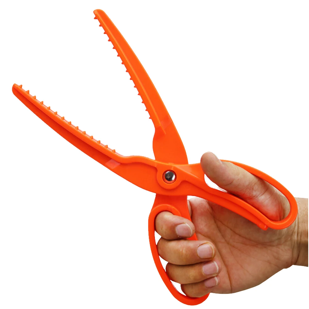 

Fish Grip ABS Plastic Anti Skid Fish Gripper Pliers with Saw-Tooth Outdoor Portable Easy Fishing Carrying Fishing Tool