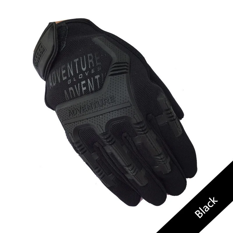 Guantes tácticos de combate del Ejército para hombre, de dedo completo, Camuflaje, Paintball, militar, SWAT, soldado, para disparar, bicicleta