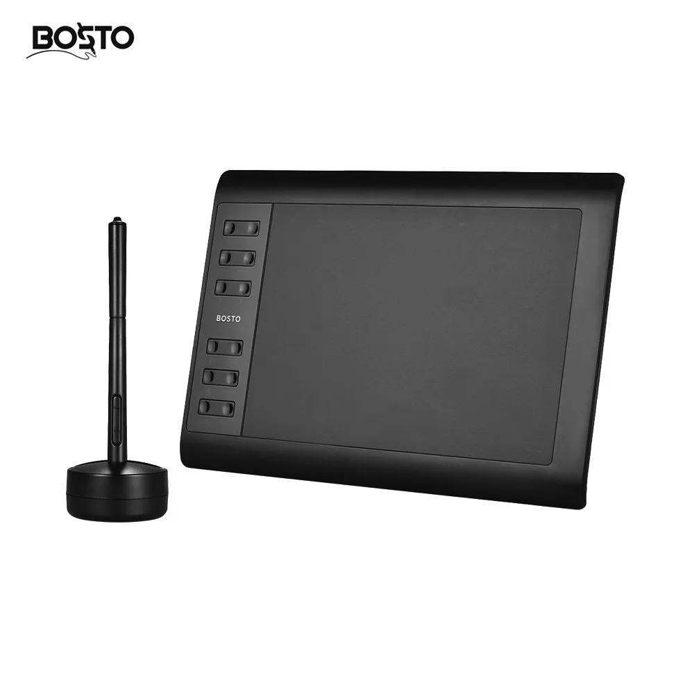 Планшет Bosto с цифровым графическим рисунком 10 ''* 6'' рабочая зона 8192 уровня