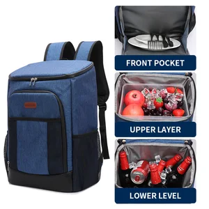 DENUONISS Jungle Camping Big Cooler Bag Soft Waterproof Fresh Keeping Thermal Insulated Army Bag
