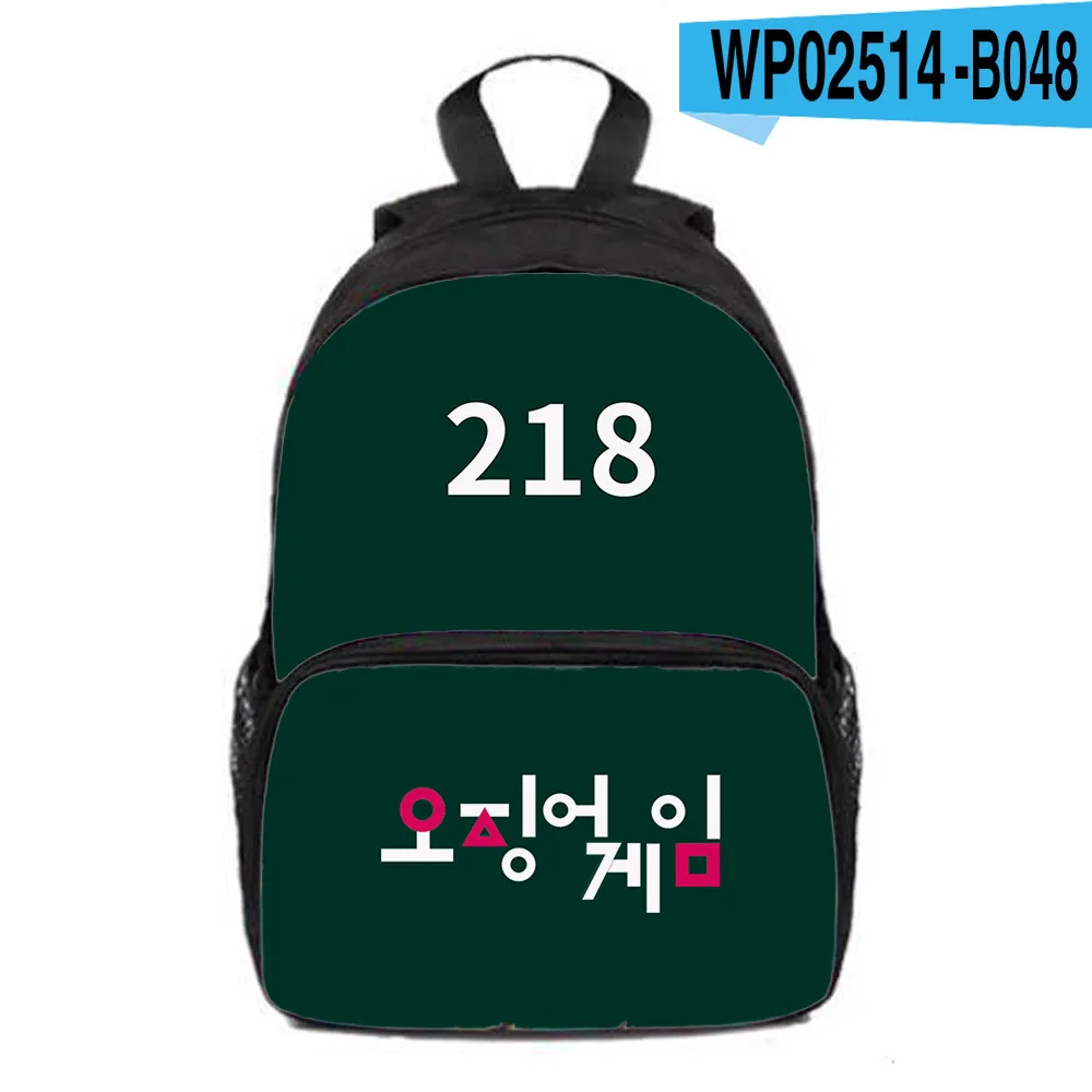 Большой Школьный рюкзак для девочек и мальчиков с принтом 6 кальмаров | Багаж