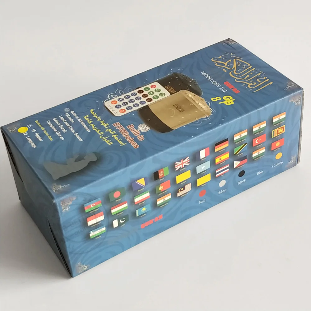 Динамик Корана для мусульман с MP3-плеером и многоязычным портативным