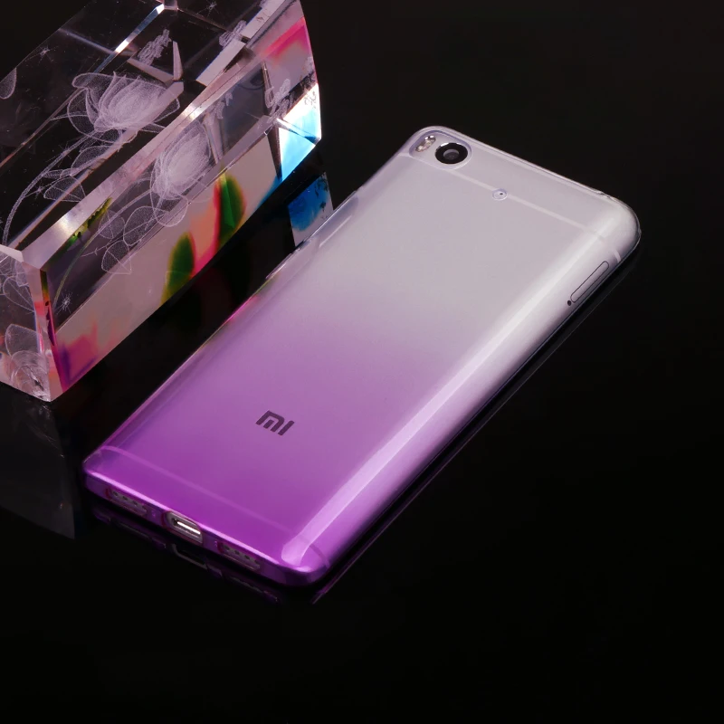 Градиентный двойной мягкий чехол для Xiaomi Mi 9T 9 8 A1 A2 A3 Lite Redmi 6A 7A K20 Note 7 6 5 5A 4X 4 Pro