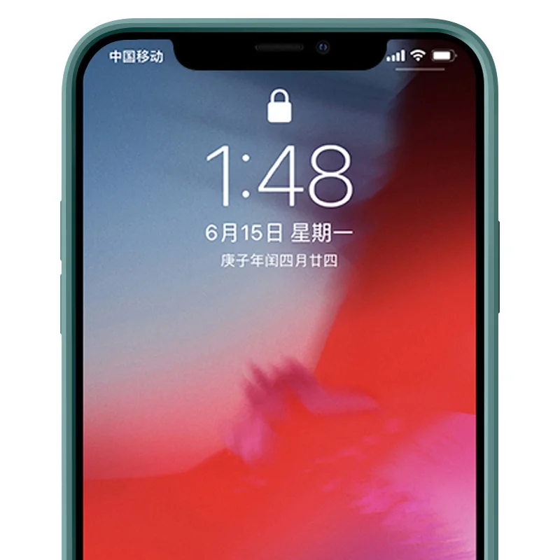 

Luxury Original Square Liquid Silicone Soft Case For iPhone 12 11 pro X XR XS max 7 8 plus Se 2020 Full Protection Phone Cover