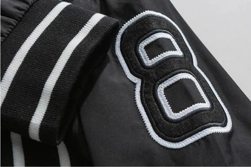 

2021 New Arrival Hot Bomber Jacket Brand Clothing Men Single Breasted Spliced Autumn Baseball Pure Fresh Stripe Coat Casual