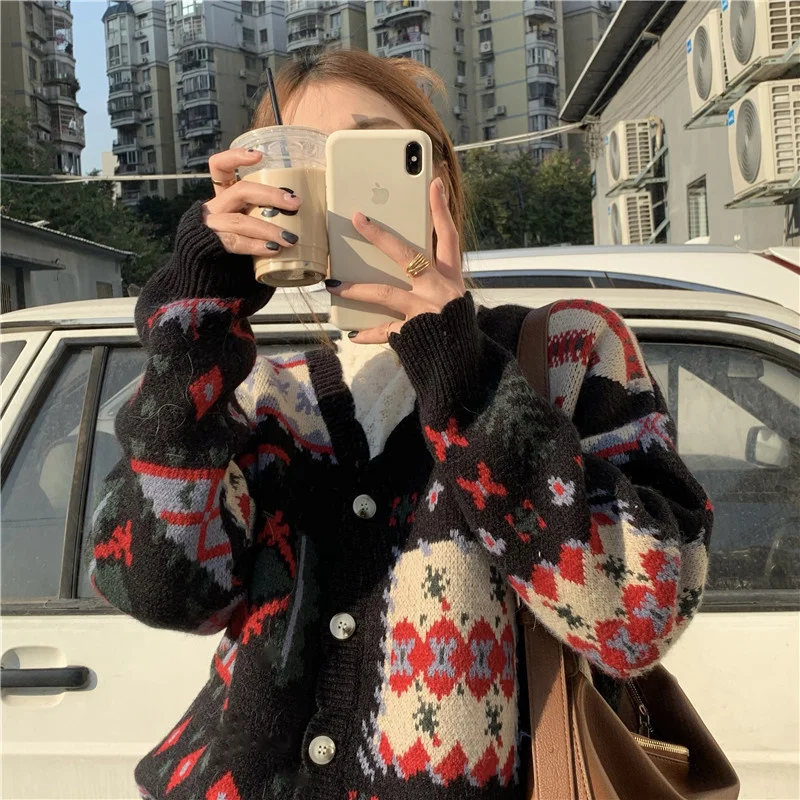 

Свитер женский осенний трикотажный, теплый, однотонный