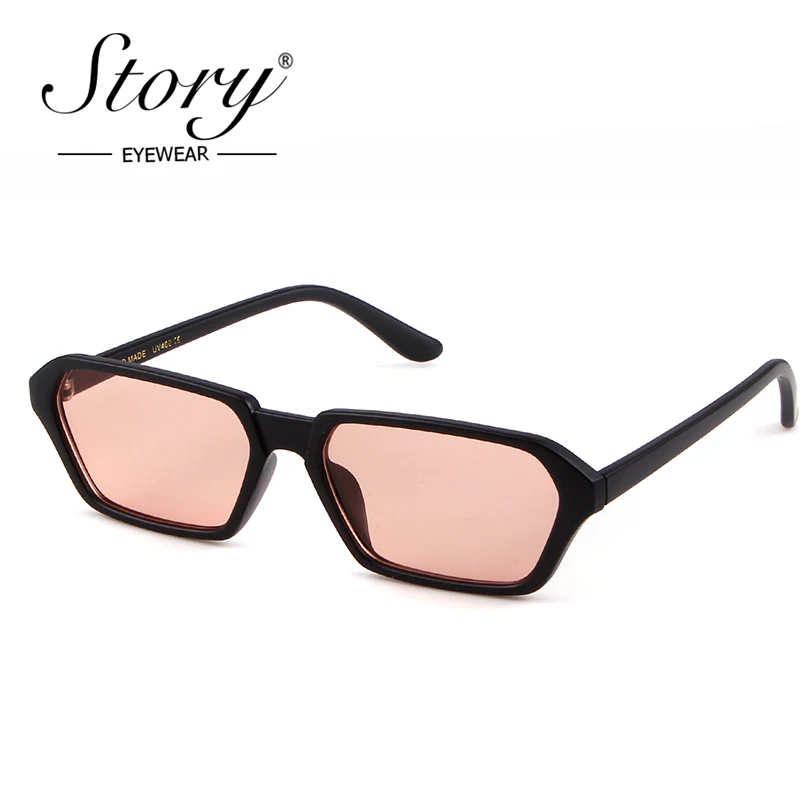 Солнечные очки в прямоугольной оправе STORY 2018 женские винтажные брендовые