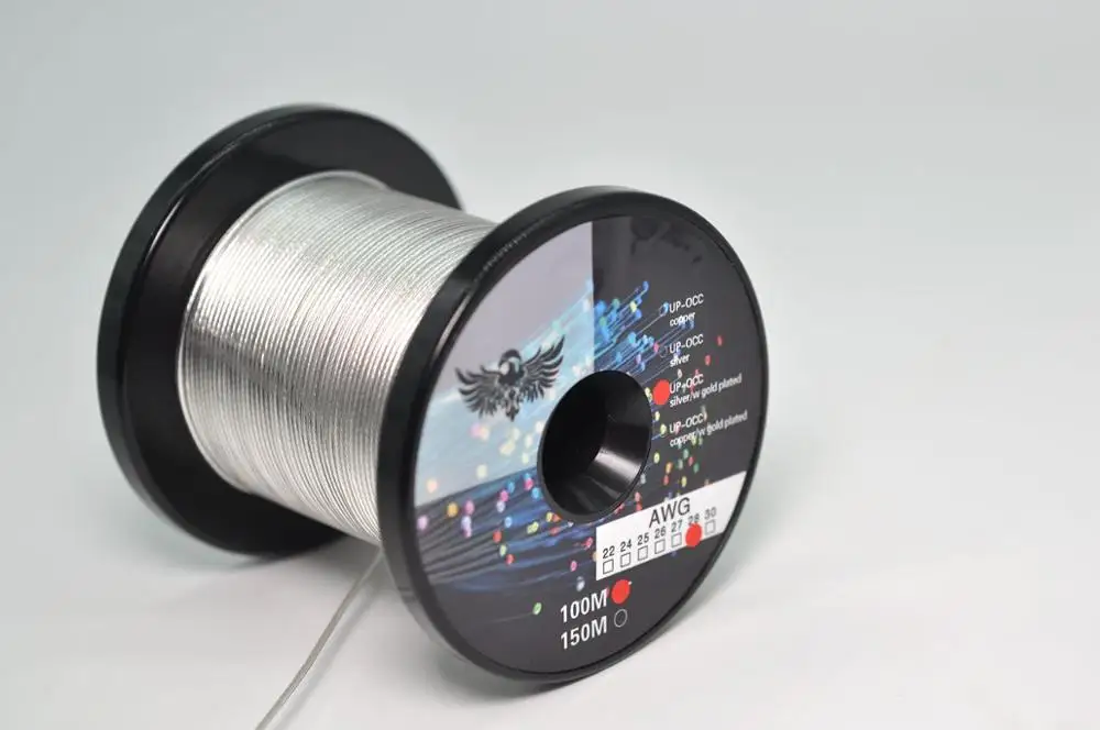 Кабель для гарнитуры Eagle standard 1% золотистый + 99% серебристый ультра