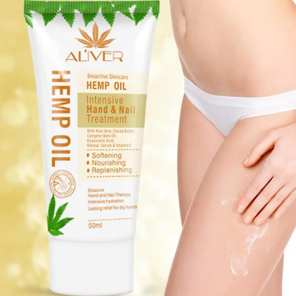 Алоэ вера конопляное масло лосьон для тела отбеливающий питательный увлажняющий