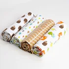 4 шт.лот, мягкие одеяла для новорожденных, хлопковые муслиновые банные полотенца, пеленки для фотографий