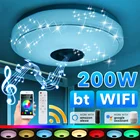 200 Вт современный RGB светодиодный потолочный светильник s Home Light ing WiFi APP bluetooth музыкальный светильник для спальни умный потолочный светильник с дистанционным управлением