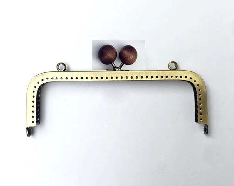 

10pcs 18cm Metal Frames Lotus Flower Head Purse Frames Kiss Clasp Clutch Bags Part Diy Metal Clasps Coin Purse Frames