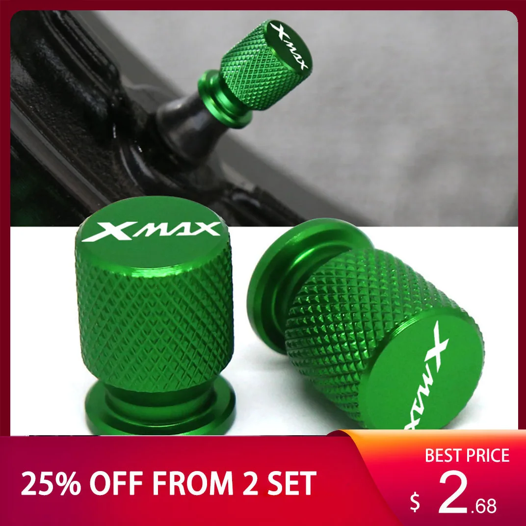 Алюминиевые колпачки для стержней клапанов колес с ЧПУ Yamaha XMAX 300 400 250 125