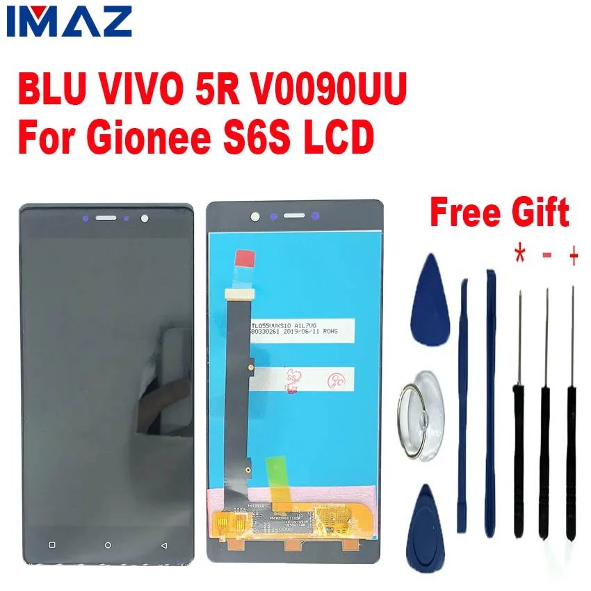 ЖК-дисплей IMAZ для BLU VIVO 5R V0090UU 5 дюйма R0031UU R1 + сенсорный экран Gionee S6S LCD | Мобильные