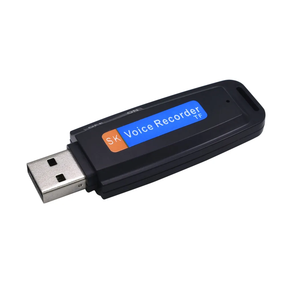 Высококачественный TISHRIC TF-карта/Micro SD USB цифровой Аудио Диктофон мини-диктофон