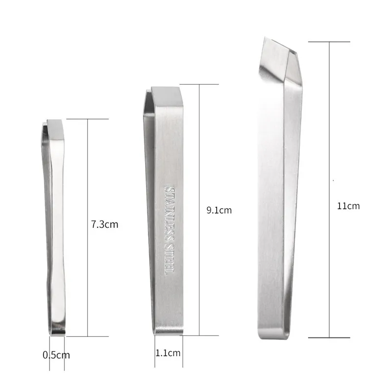 

Stainless Steel Fish Bone Tweezers Pincer Clip Remover Tongs Fish Bone Plucking Clamp Kitchen Kitchen Seafood Tool 3PCs/Set