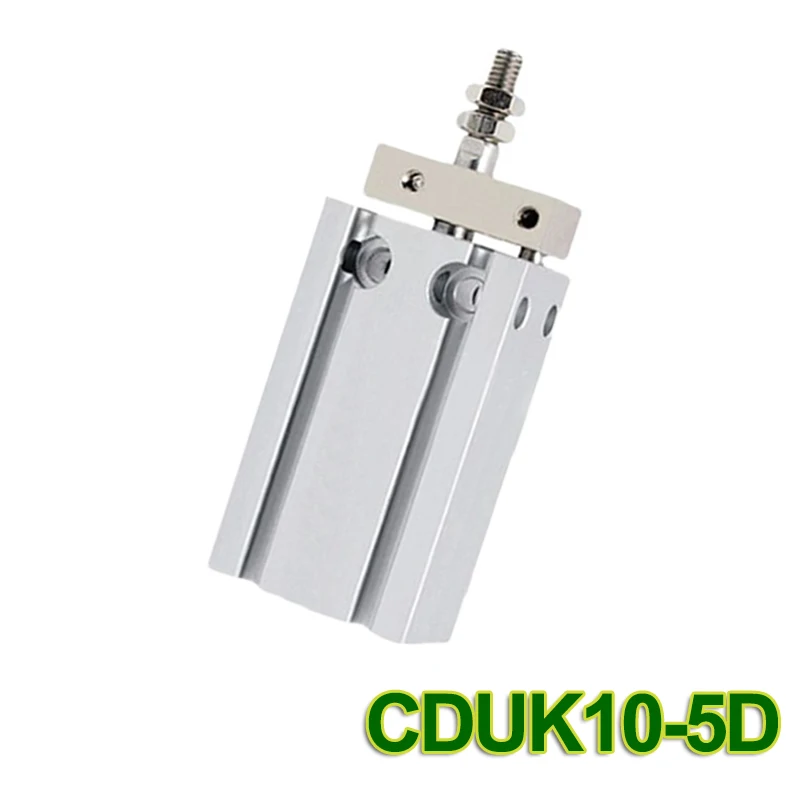 

CDUK10-5D SMC тип двойного действия, не вращающийся стержень типа, отверстие 10 мм ход 5 мм, свободное крепление цилиндра, одинарный стержень, CDUK10 5D