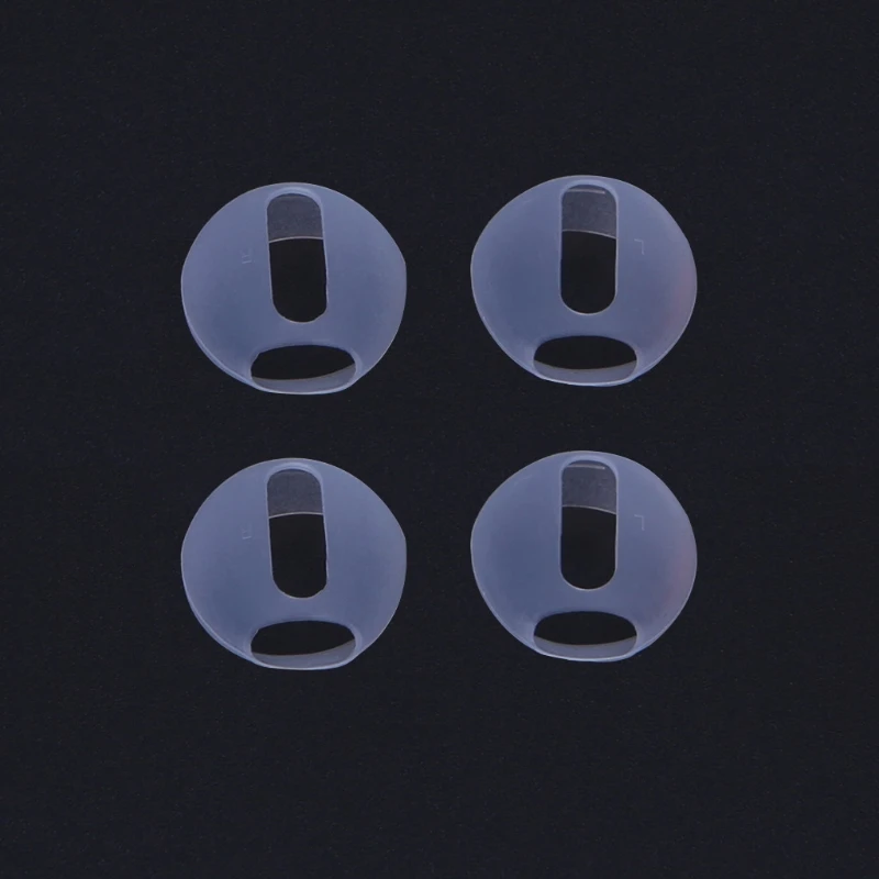 4 шт/2 пары амбушюры для Airpods беспроводной Bluetooth iphone 7 8 7plus/iphone X наушники