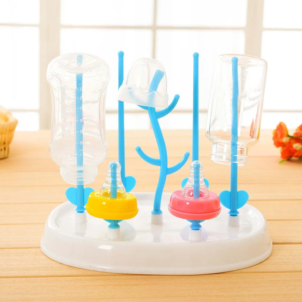 

Home Accessories Tree-shaped Tool Infant Useful Kitchen Baby Removable Cleaning Bottle Drying Drainer