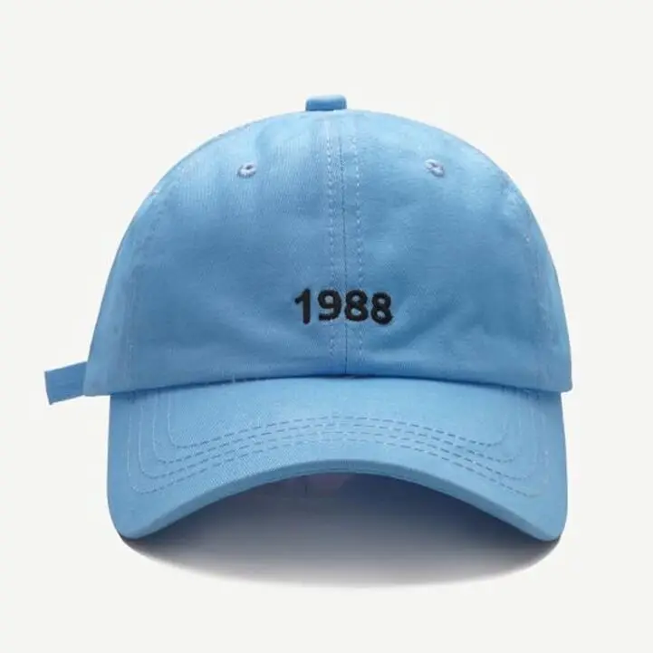 Weishang026 Мужская 100% хлопковая бейсбольная кепка с вышитыми буквами Женская