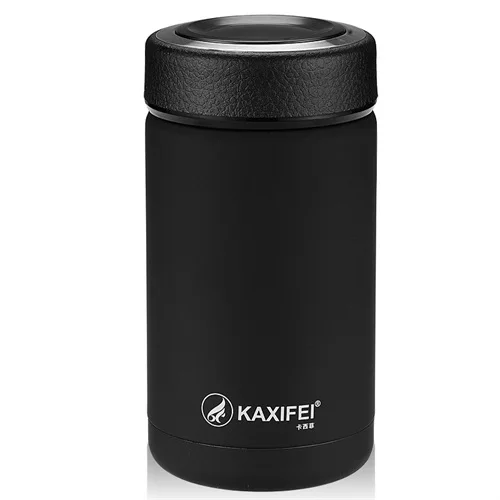Черный ZOOOBE 400/680 мл Термос, кружка для чая и кофе, Изолированная чашка, 304 нержавеющая сталь, Термокружка, бутылка для воды, вакуумная колба, кружка для кофе для путешествий - Цвет: Черный