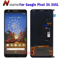 100 tested for google pixel 3a xl lcd display screen touch digitized assembly replacement for google pixel 3axl g020f lcd