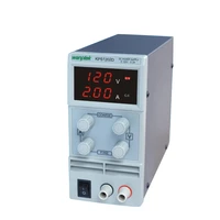 kps1202d adjustable high precision double led display switch dc power supply protection function 3 digits 0 1v0 01a eu