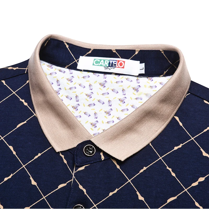 DZYS Мужская рубашка поло мерсеризованная хлопковая для мужчин 3061 | одежда