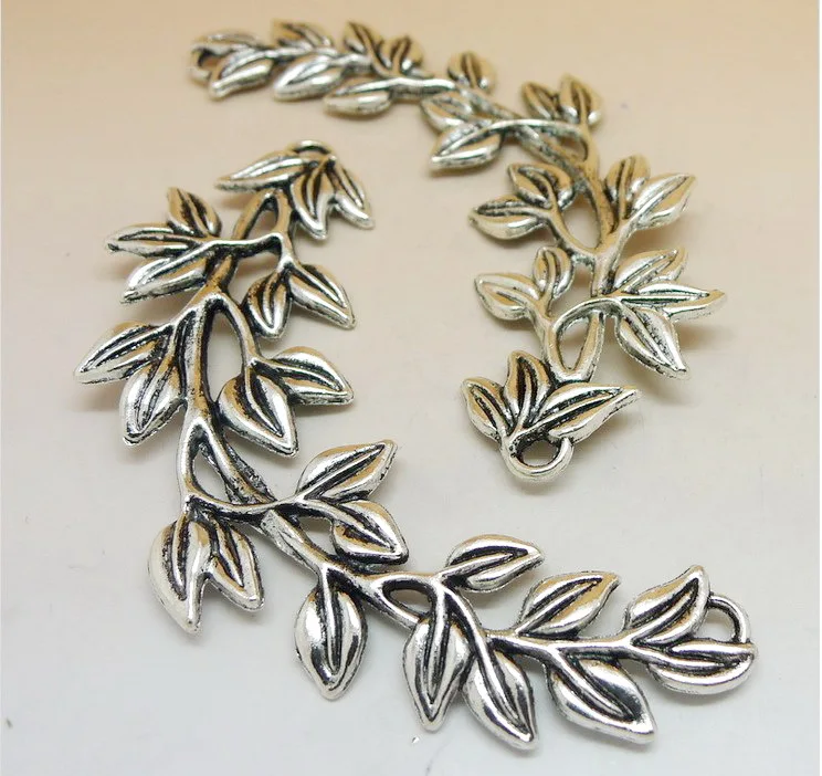 

Craft For Jewelry Findings Components Branch Connector Antique Silver Color 85x43mm 1 Pieces