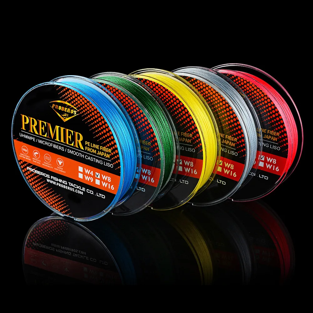 

GOOSHING PE Fishing Line 8 Strands Weaves 15-120LB Japan Craft Super Strong Multifilament Braided Smooth Wire For Fishing Tackle