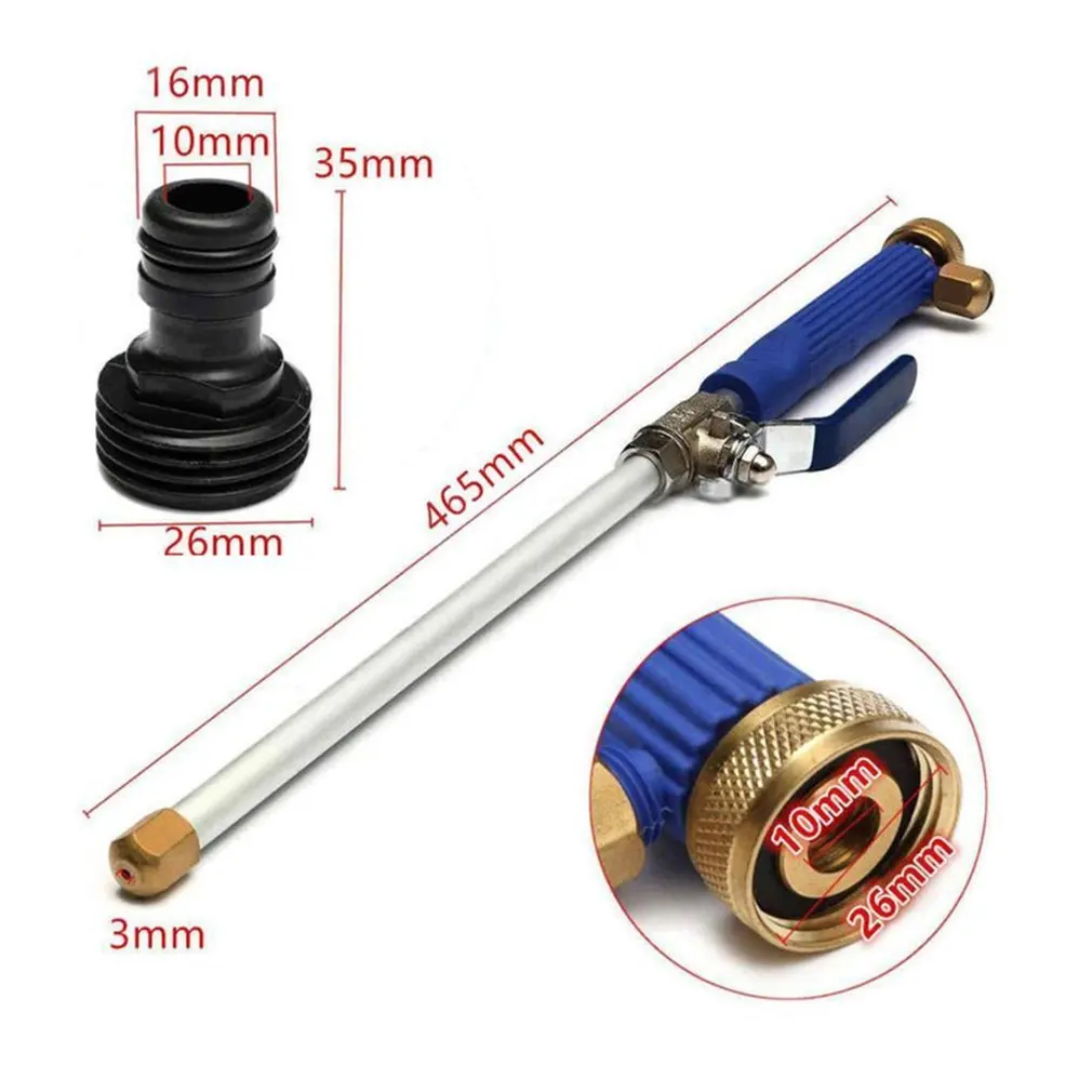 

Car Wash High Pressure Water Gun Washer Water Jet Garden Washer Hose Wand Nozzle Sprayer Watering Spray Sprinkler Cleaning Tool