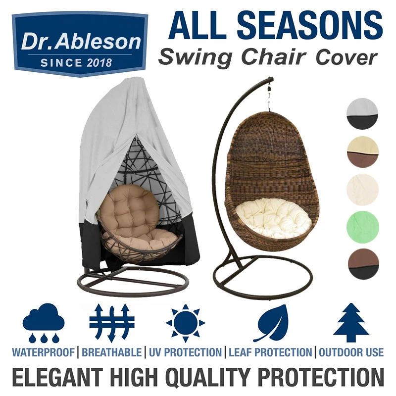 Универсальный садовый подвесной чехол для стула 2 размера пылезащитное