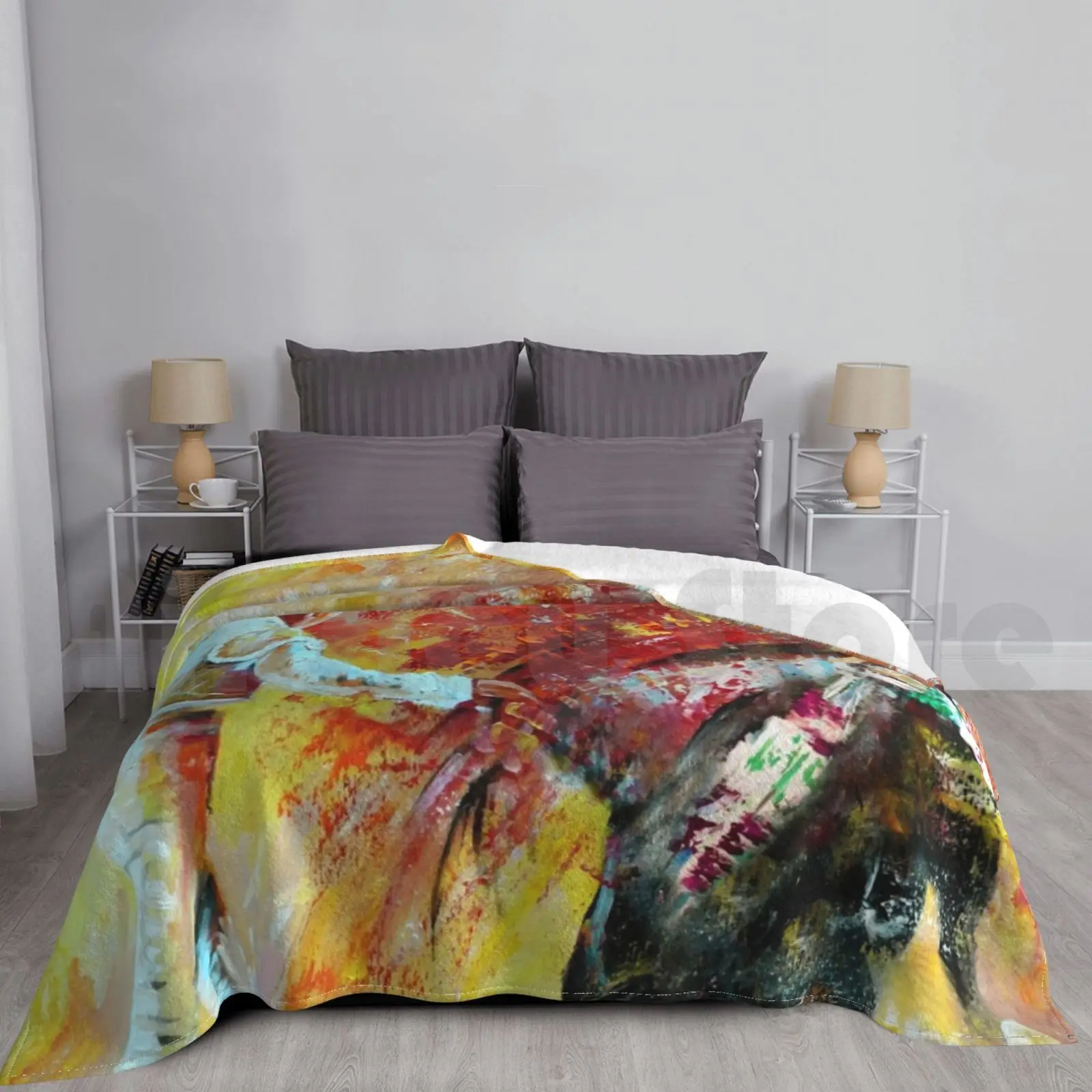 Salto морское одеяло модное изготовленное на заказ Bullfighting ваша культура Испании