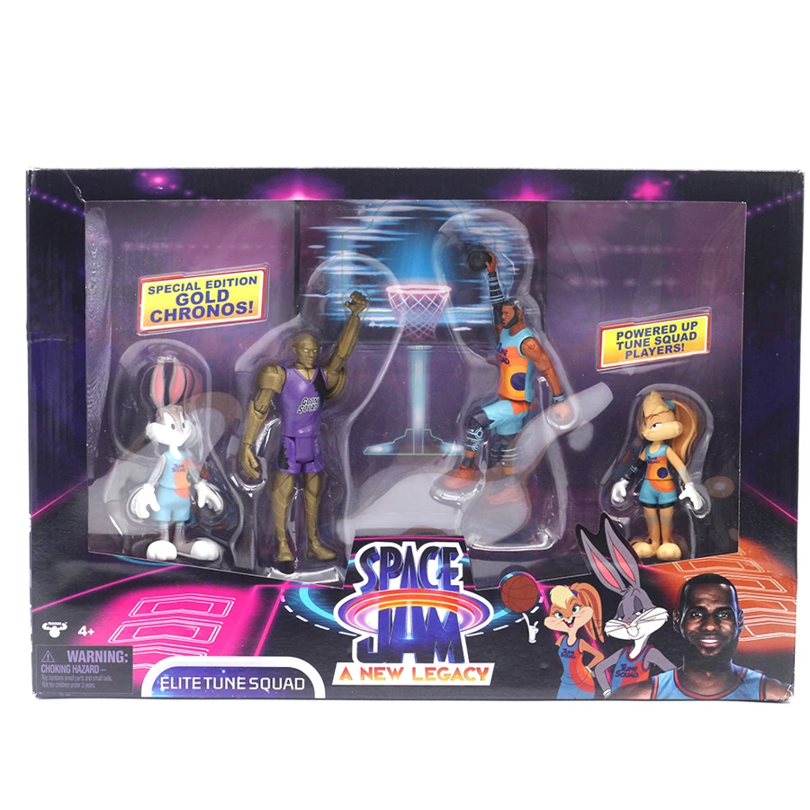 Новинка 2021 фигурка из фильма Space Jam 2 A New Legacy Series мультяшная LeBron es &amp Bugs Bunny