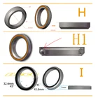 Велосипедная гарнитура Neco с подшипником для Giant OD2 XTC8 39 41 41,8 43,8 46,8 46,9 47 6 6,5 7 8 30, угол обзора 45 градусов