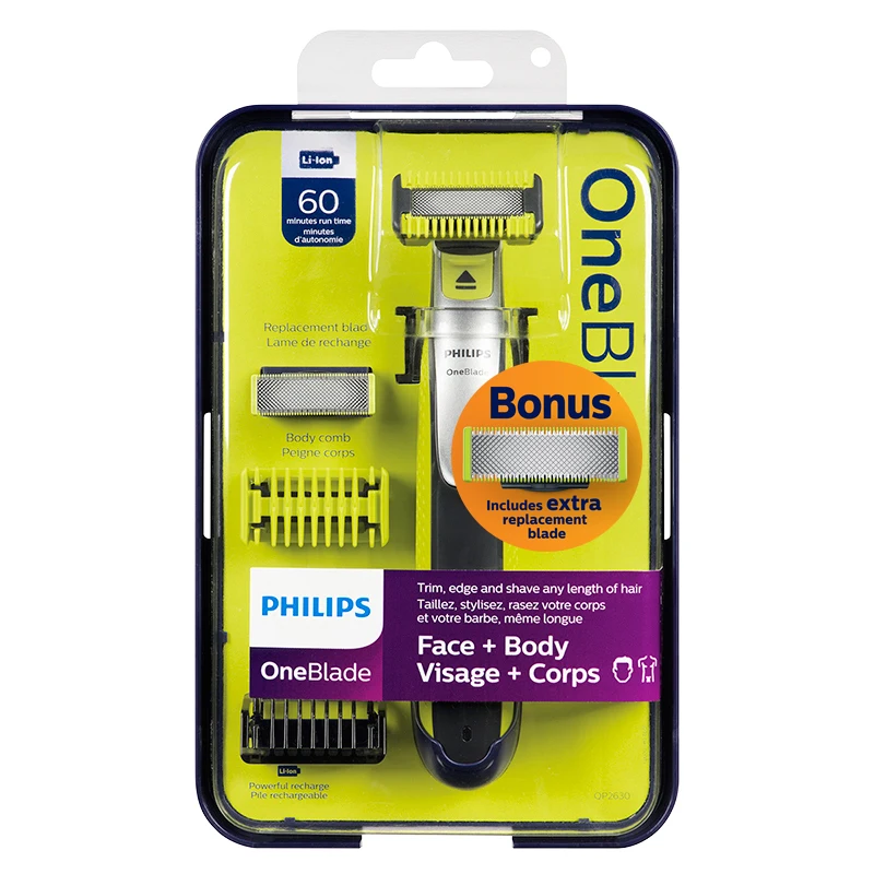 

Электробритва OneBlade для влажной и сухой бритья
