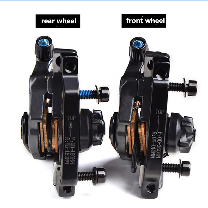 Новое обновление двойной привод дисковый тормоз горный велосипед передний и