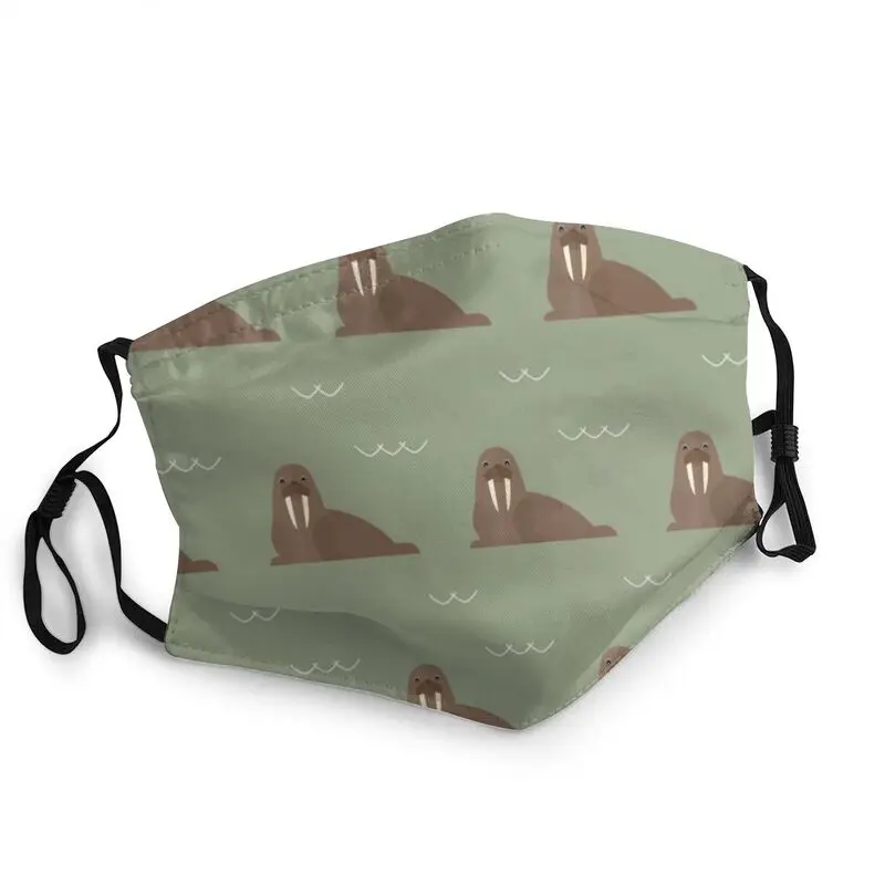 

Walrus Party Breathable Face Mask Unisex Mask Anti Haze Dustproof Protection Cover Respirator Mouth-Muffle